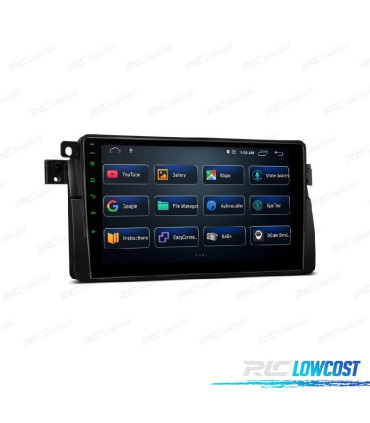 RADIO GPS ANDROID 10 PER BMW E46 MG ZT ROVER 75