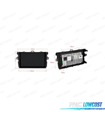 RADIO GPS ANDROID 13 PER TOYOTA COROLLA 07-13