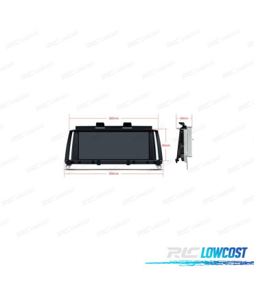 RADIO GPS ANDROID 12 PER BMW X3 F25 X4 F26 13-16 NBT
