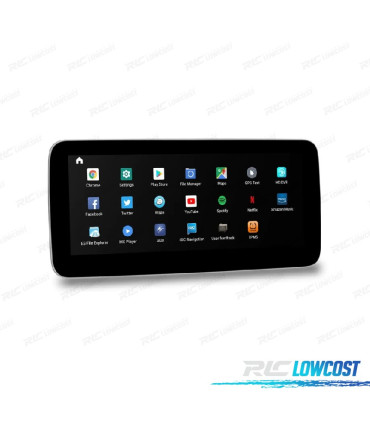 RADIO GPS ANDROID 12 MERCEDES CLASSE A W176 CLA C117 GLA X156 16-18 NTG 5.1 5.2