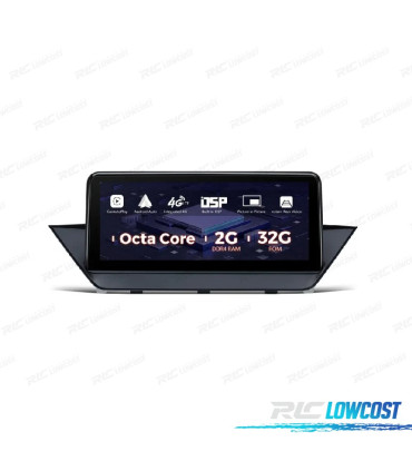 RADIO GPS ANDROID 12 BMW X1 E84 09-15 SENZA SCHERMO DI SERIE