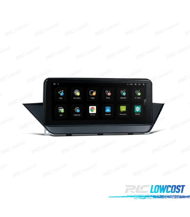 RADIO GPS ANDROID 12 BMW X1 E84 09-15 SENZA SCHERMO DI SERIE