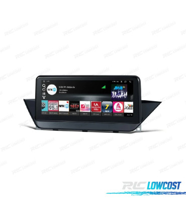 RADIO GPS ANDROID 12 BMW X1 E84 09-15 SENZA SCHERMO DI SERIE