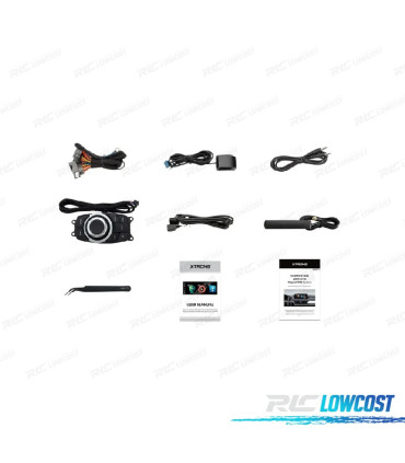 RADIO GPS ANDROID 14 BMW X1 E84 09-15 SENZA SCHERMO DI SERIE