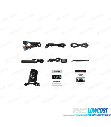 RADIO GPS ANDROID 12 BMW X3 E83 04-09 SENZA SCHERMO DI SERIE