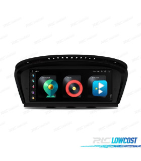 RADIO GPS ANDROID 12 PER BMW SERIE 3 E90 E91 E92 E93 SERIE 5 E60 E61 E63 E64 05-08 CCC