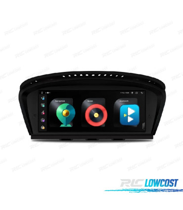 RADIO GPS ANDROID 12 PER BMW SERIE 3 E90 E91 E92 E93 SERIE 5 E60 E61 E63 E64 05-08 CCC