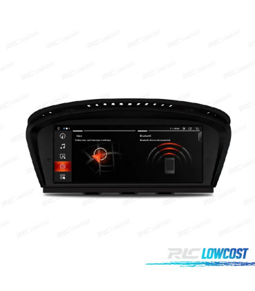 RADIO GPS ANDROID 12 PER BMW SERIE 3 E90 E91 E92 E93 SERIE 5 E60 E61 E63 E64 05-08 CCC