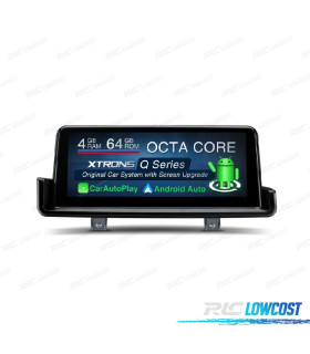 RADIO GPS ANDROID 10 PER BMW E90 E91 E92 E93 08-12 SENZA SCHERMO DI SERIE