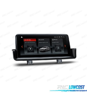 RADIO GPS ANDROID 10 PER BMW E90 E91 E92 E93 08-12 SENZA SCHERMO DI SERIE