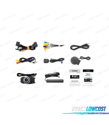 RADIO GPS ANDROID 10 PER BMW X1 E84 09-15 SENZA SCHERMO SERIE