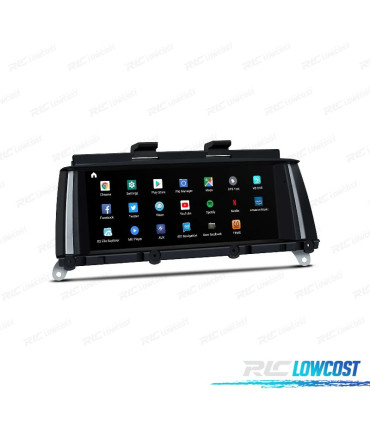 RADIO GPS ANDROID 12 PER BMW X3 F25 X4 F26 11-13 CIC