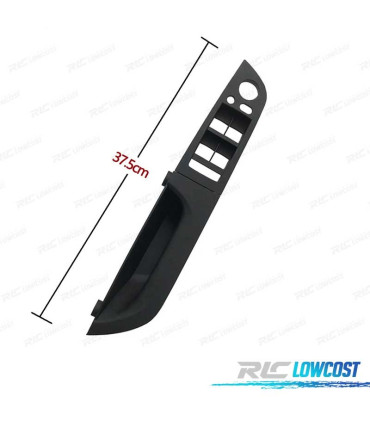 MODANATURA PANNELLO PORTIERA DOPPIA BMW SERIE 3 E90 E91 NERO