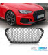 GRIGLIA PER AUDI A4 B9 15-19 LOOK RS NERO OPACO
