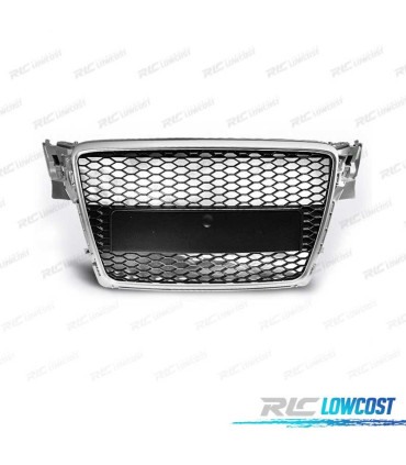 GRIGLIA PER AUDI A4 B8 08-11 LOOK RS GRIGIO CHIARO