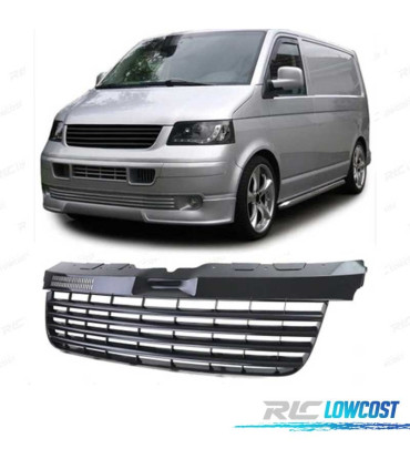 GRIGLIA VOLKSWAGEN VW T5 TRANSPORTER 04-09 NERO LUCIDO