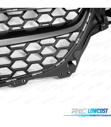 GRIGLIA PER OPEL CORSA E 14-19 LOOK OPC NERO OPACO