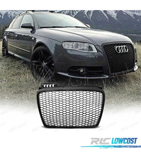 GRIGLIA PER AUDI A4 B7 LOOK RS NERO LUCIDO