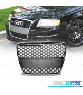 GRIGLIA PER AUDI A6 4F 04-08 ASPECTO RS6 COLORE ARGENTO