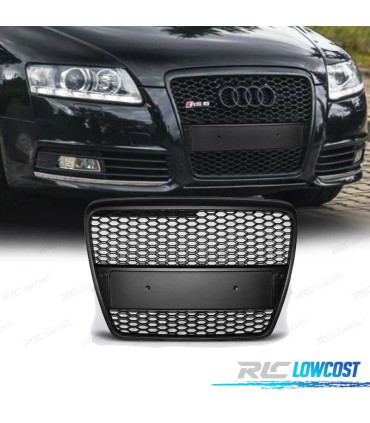 GRIGLIA PER AUDI A6 4F 04-08 ASPECTO RS6 COLORE NERO