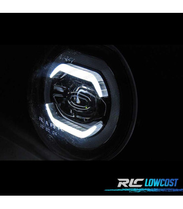 FARI ANABBAGLIANTI MINI COOPER F54 F55 F56 F57 LUCE DIURNA A LED NERO