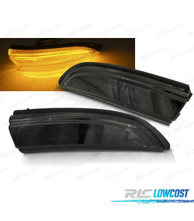 FRECCIE FORD FIESTA MK7 13-16 SPECCHIO A LED DINAMICI FUMÉ