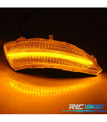 FRECCIE RENAULT CLIO IV 12-16 SPECCHIO A LED DINAMICI FUMÉ