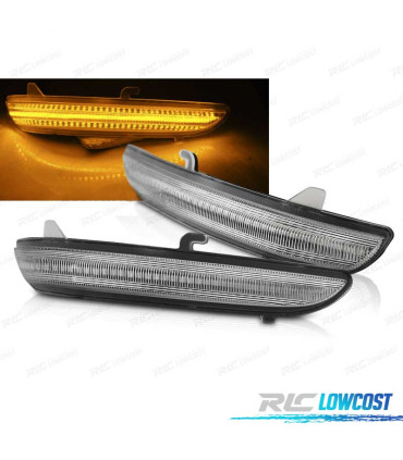 FRECCE PEUGEOT 208 2008 CITROEN C3 SPECCHIO LED DINAMICI BIANCHI