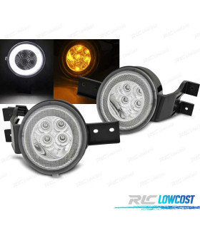 FRECCE MINI COOPER R50 R52 R53 01-06 LUCE DIURNA A LED CRISTALLO