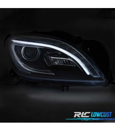 FARI MERCEDES CLASSE M W166 11-15 LED DINAMICI NERI