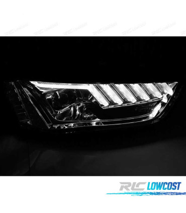 FARI AUDI A4 B8 12-15 XENON LED DINAMICI CROMATI