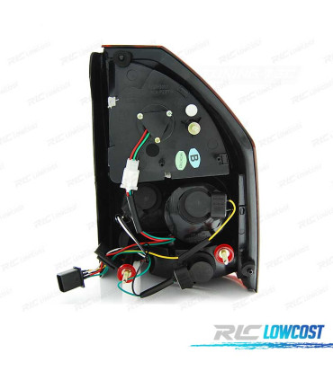 FANALI CHRYSLER 300C 300 09-10 LED BIANCO ROSSO