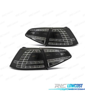 FANALI VOLKSWAGEN VW GOLF 7 12-17 LOOK GTI DINAMICI LED NERO