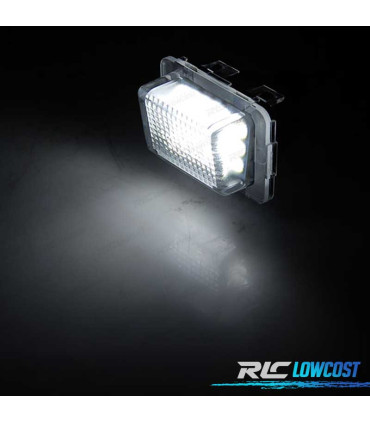 LUCI TARGA A LED MERCEDES W204 W205 W212 W221 W222 C117