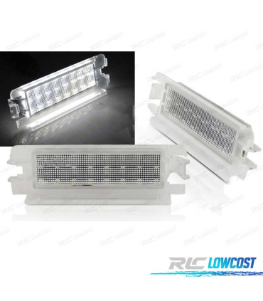 LUCI TARGA A LED RENAULT CLIO II 01-04 DACIA LOGAN 04-12 SANDERO 08-12