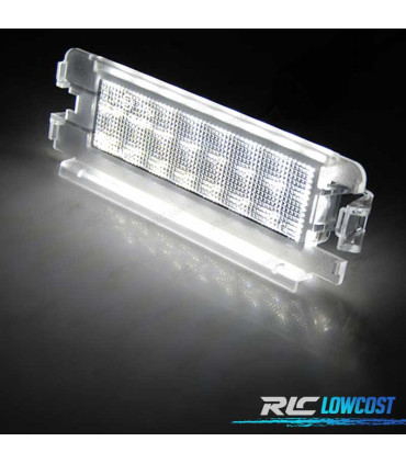 LUCI TARGA A LED RENAULT CLIO II 01-04 DACIA LOGAN 04-12 SANDERO 08-12