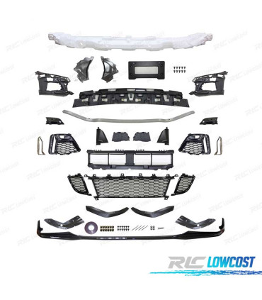 PARAURTI ANTERIORE BMW G20 G21 19- PACCHETTO M 340 PERFORMANCE PDC CARBONIO
