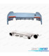 PARAURTI POSTERIORE PER BMW F31 11-18 LOOK M PERFORMANCE KIT DI SCARICO