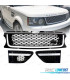 GRIGLIE ANTERIORI + LATERALI RANGE ROVER SPORT 09-13 LOOK TUTTO NERO EDIZIONE
