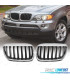 GRIGLIA BMW X5 E53 LCI 04-06 NERO OPACO CROMATO