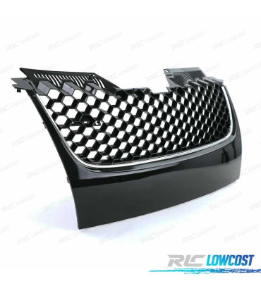 GRIGLIA VOLKSWAGEN VW GOLF MK5 03-09 NERA CORNICE CROMATA