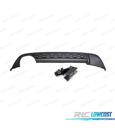 DIFFUSORE VOLKSWAGEN GOLF 7 12-17 LOOK GTI DOPPIA USCITA