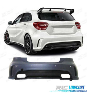 PARAURTI POSTERIORE MERCEDES CLASSE A W176 12-18 LOOK AMG A45 PDC