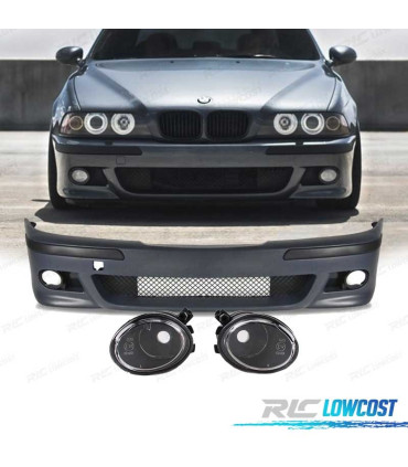 PARAURTI ANTERIORE PER BMW E39 LOOK M5 CON FENDINEBBIA