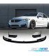 SPOILER LIP ANTERIORE BMW F80 M3 F82 F83 M4 LOOK M PERFORMANCE NERO LUCIDO