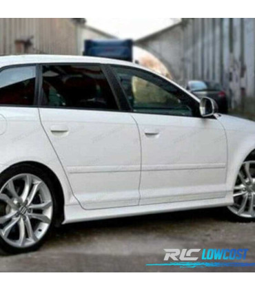MINIGONNE LATERALI AUDI A3 8PA SPORTBACK 03-11 LOOK S3