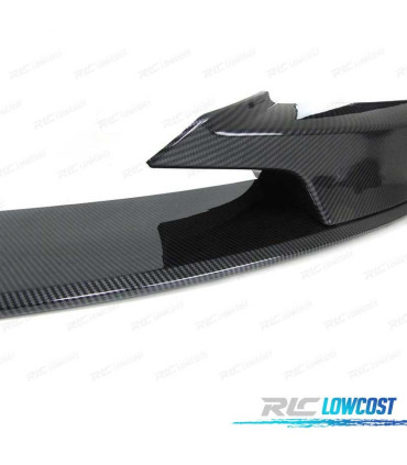 SPOILER LIP ANTERIORE BMW F30 F31 LOOK M PERFORMANCE CARBONIO ABS