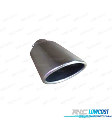 ADESIVO SCARICO TIPO CUPRA IN ACCIAIO INOX