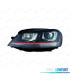 FARI XENON PER VOLKSWAGEN VW GOLF VII GTI GTD 12-17 FONDO NERO