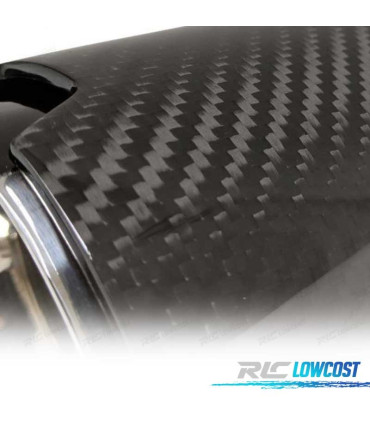 TERMINALE SCARICO POSTERIORE BMW LOOK M CARBONIO